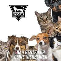 Produktbild von SPOCADO Albion Haustiertreppe 3-stufige Hundetreppe und Katzentreppe mit waschbarem Plüschbezug Beige 34 x 38 x 46 cm