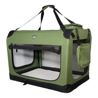 Produktbild von SPOCADO Palace Transporttasche für Hunde und Kleintiere aus Polyester in Grün 70 x 52 x 52 cm