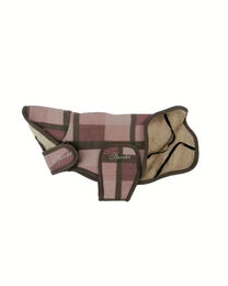 Produktbild von SPOOKS Hundemantel aus Wolle in Rosa und Braun