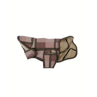 Produktbild von SPOOKS Hundemantel aus Wolle in Rosa und Braun