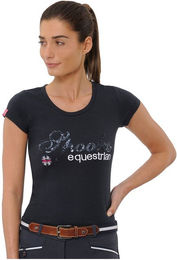 Spooks Reitshirt Roxie Sequin für Damen in Blau oder Schwarz Größe S – Bild 1 von 4