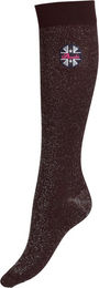 Spooks Reitsocken Gold Glitter – Bild 1 von 1