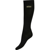 Produktbild von Spooks Reitsocken Gold Schwarz One Size