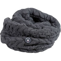 Produktbild von Spooks Schlauchschal Nickie aus Polyacryl für Winter Unisex Schwarz Grau One Size