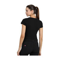 Produktbild von SPOOKS T-Shirt Crown Sequin für Damen in Schwarz aus Baumwolle Größe L