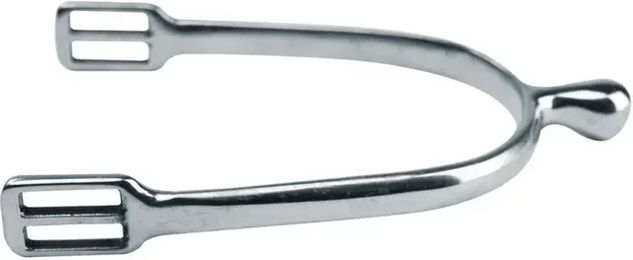 Sporen Feeling aus Edelstahl in Silber – Bild 1 von 2