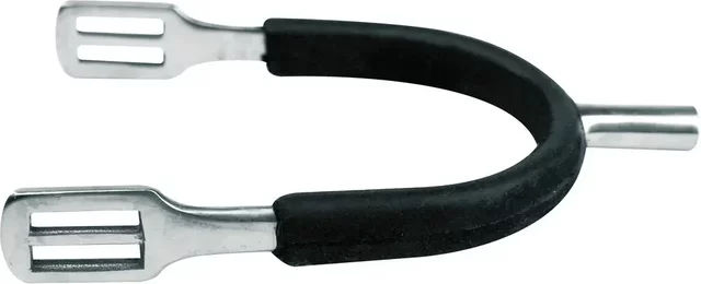 Produktbild von Sporen Feeling Reitsporen aus Gummi Unisex 20 mm Silber Schwarz