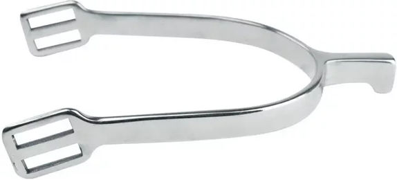 Produktbild von Sporen Feeling Silberner Edelstahl Ohrring Unisex 25 mm
