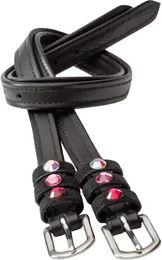 Produktbild von Sporenriemen Kavalkade Seasons Dreams aus Leder in Schwarz 40,5 cm für Pferde