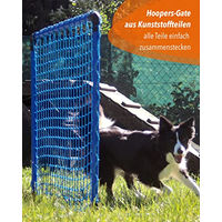Produktbild von SPORTIKEL24 Hoopers-Gate Agility-Gerät Weiß 100 x 90 cm mit weißem Netz aus Kunststoff