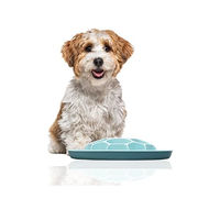Produktbild von Sporty Antischlingnapf Slow Feeder für Hunde und Katzen aus Kunststoff in Blau