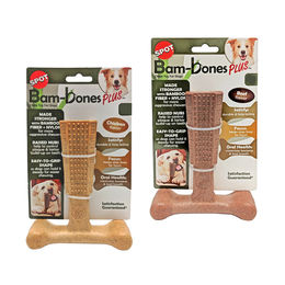 Spot Bam-Bones Plus Easy Grip Kausnack aus Bambus mit Huhn Größe M – Bild 1 von 3