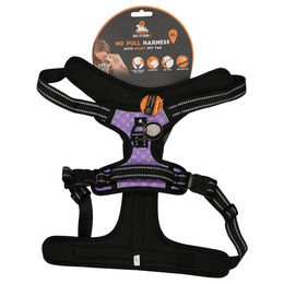 Spotted! Pro No-Pull Hundegeschirr wasserdicht mit QR-Token Lila Größe XL – Bild 1 von 6