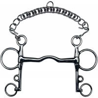 Produktbild von Sprachpass Feeling Pelham für Pferd rechts aus Edelstahl in Silber