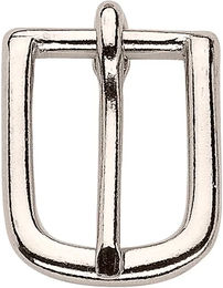 Produktbild von Sprenger Basic Halbrunde Gussgürtelschnalle aus Metall Silber 16 mm