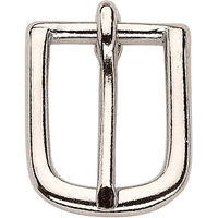 Produktbild von Sprenger Basic Halbrunde Gussgürtelschnalle aus Metall Silber 16 mm
