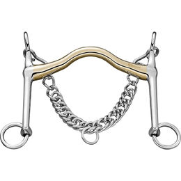 Sprenger Bemelmans ReitKandarengebiss aus Edelstahl 155mm 16mm Gold – Bild 1 von 1