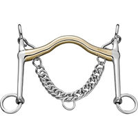 Produktbild von Sprenger Bemelmans ReitKandarengebiss aus Edelstahl 155mm 16mm Gold