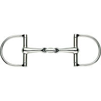 Produktbild von Sprenger D-Ring Gebiss doppelt gebrochen aus Edelstahl Silber 56 mm - 56 mm