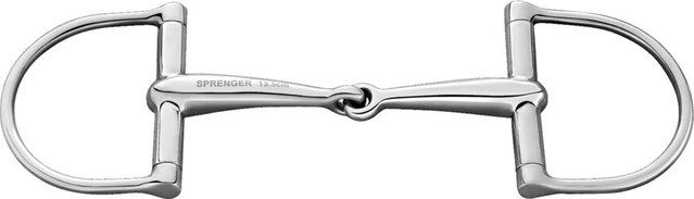Sprenger D-Ring Gebiss einfach gebrochen aus Edelstahl für Ponys 56 mm - 1 Stk. – Bild 1 von 4