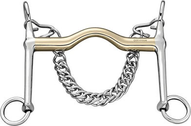 Sprenger DSReitkandare Sensogan Silber 16mm – Bild 1 von 2