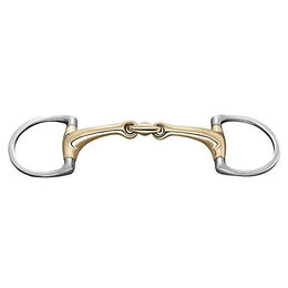 Sprenger Dynamic RS Gebiss mit Olivenkopf doppelt gebrochen aus Edelstahl mit Sensogan 14 mm – Bild 1 von 7