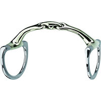 Produktbild von Sprenger Dynamic RS Olivenkopfgebiss Sensogan doppelt gebrochen mit D-förmigem Ring 16 mm 135 mm Weite - 1 Stk.
