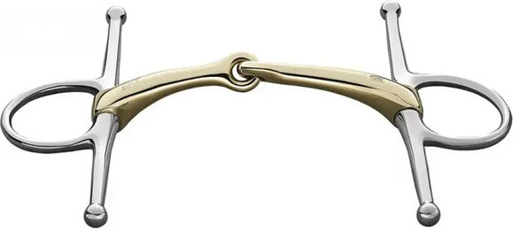 Sprenger Dynamic RS Schenkeltrense einfach gebrochen mit Sensogan 16 mm 135 mm – Bild 1 von 2