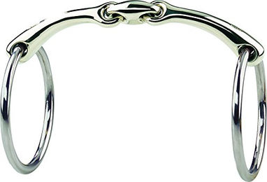 Sprenger Dynamic RS Unterlegtrense doppelt gebrochen Sensogan Edelstahl 14 mm – Bild 1 von 3