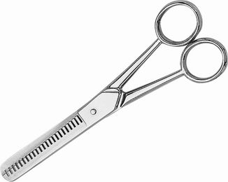 Produktbild von Sprenger Effilierschere aus Metall für die Mähnen- und Schweifpflege in Silber