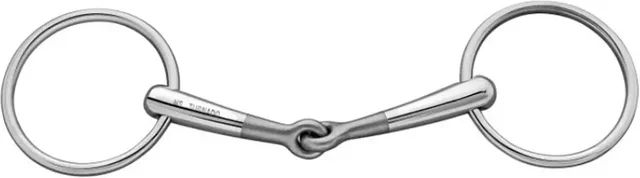 Produktbild von Sprenger Gebiss 2 Ringe Mundstück für Pferde aus Edelstahl Silber