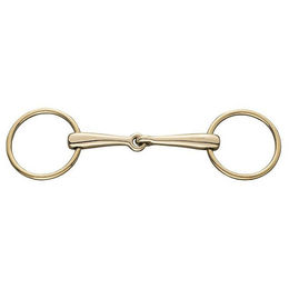 Produktbild von Sprenger Gebiss HSP Wassertrense einfach gebrochen 18mm Gold