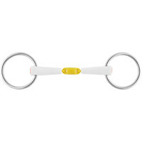 Produktbild von Sprenger Gebiss Nathe Wassertrense doppelt gebrochen Ring 70 mm Weiß