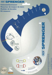 Produktbild von Sprenger Gebissweitenmesser für Pferde Blau