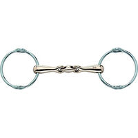 Produktbild von Sprenger KK Ultra Aufziehtrense Sensogan doppelt gebrochen Silber 16mm