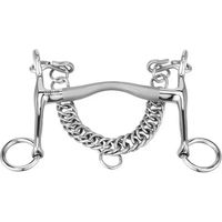 Produktbild von Sprenger Kurzes Zaumzeug für Pferde aus Edelstahl in Silber 5 cm