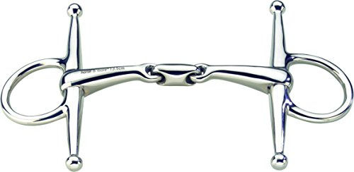 Sprenger Max Control Schenkeltrense aus Edelstahl Rostfrei 56 cm mit Stangenwirkung doppelt gebrochen – Bild 1 von 2