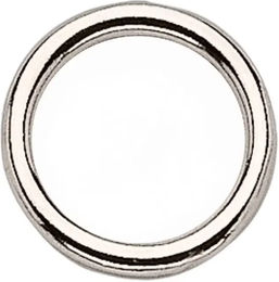 Produktbild von Sprenger Metallring Sprenger Basic aus gegossenem Metall in Silber für Trensen und Gebisse
