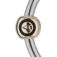 Produktbild von Sprenger novocontact Unterlegtrense 14 mm doppelt gebrochen Sensogan Gold
