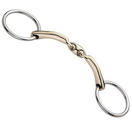 Sprenger Novocontact Unterlegtrense doppelt gebrochen Edelstahl 12mm – Bild 1 von 3