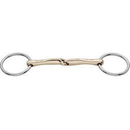 Sprenger Novocontact Unterlegtrense einfach gebrochen aus Edelstahl 12mm für Ponys – Bild 1 von 3