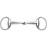 Produktbild von Sprenger Olivenkopftrense aus Edelstahl mit hohlem Mundstück einfach gebrochen 12,5 cm