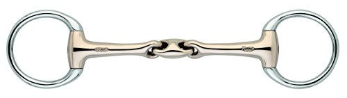 Sprenger Olivenkopftrense Unterlegtrense KK Ultra doppelt gebrochen Edelstahl 14 mm – Bild 1 von 4