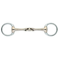Produktbild von Sprenger Olivenkopftrense Unterlegtrense KK Ultra doppelt gebrochen Edelstahl 14 mm