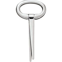 Produktbild von Sprenger Ovaler Piquet Sprenger Basic 21x40 mm aus Metall in Grau/Silber