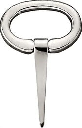 Produktbild von Sprenger Ovaler Piquet Sprenger Basic in Grau und Silber