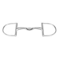Produktbild von Sprenger SATINOX D-Ring Gebiss für Pferde aus Edelstahl doppelt gebrochen 14 mm 125 mm Weite