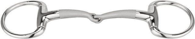 Sprenger SATINOX Olivenkopf Unterlegtrense 14 mm Edelstahl Silber – Bild 1 von 1