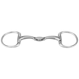 Produktbild von Sprenger SATINOX Olivenkopftrense doppelt gebrochen aus Edelstahl 14 mm 135 mm Weite