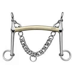 Sprenger Sensogan Dressurkandare Französisch 14mm 13,5cm Silber – Bild 1 von 2